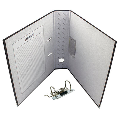 Biblioraft Carton Marmorat Cu Margine Metalica A4, 7.5Cm Evoffice