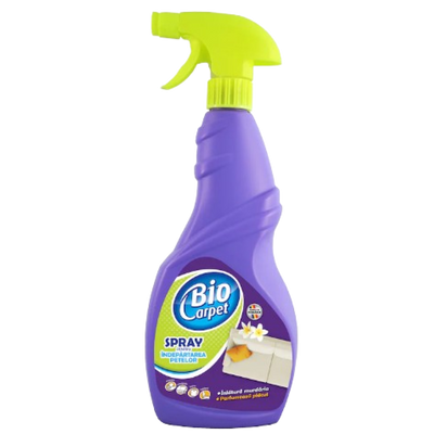 Solutie Indepartarea Petelor Spray Covoare Si Tapiterii Biocarpet 750 Ml