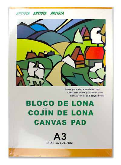 Bloc Desen A3 Canvas,10 File, 280 Gr Evoffice