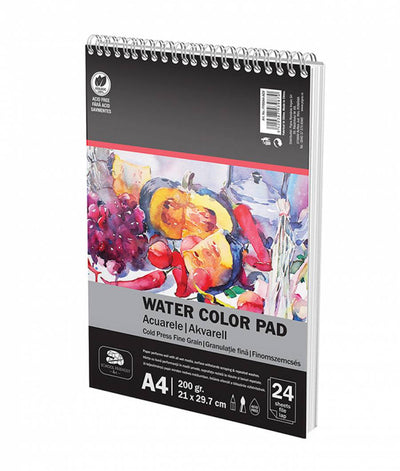 Bloc Desen A4 Acuarela 200G 24 File Pigna
