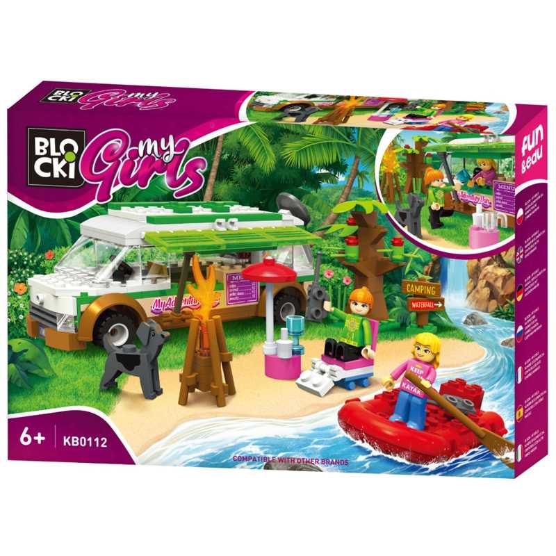 Blocki My Girls, Rulota Camping, 264 Piese