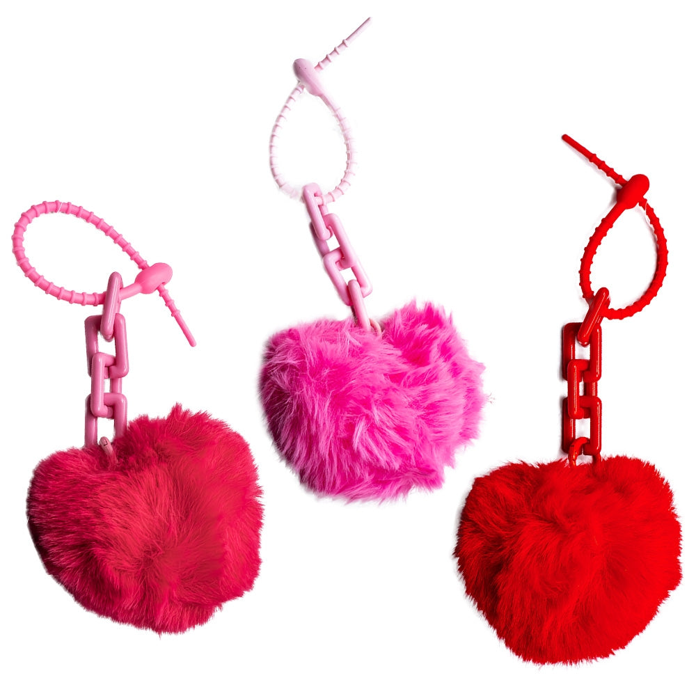 Breloc din plus, Inimioara