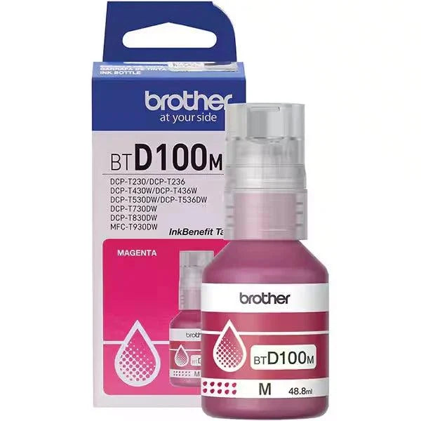 Brother BTD100M, Flacon Original Cerneală Magenta