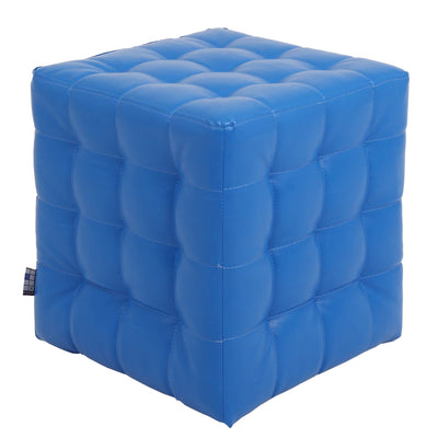 Taburet Bump - Imitatie Piele Albastru - 21898