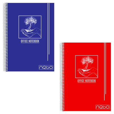 Caiet A4 80 File Ar, Coperta Pp, Cu Spira - Nebo