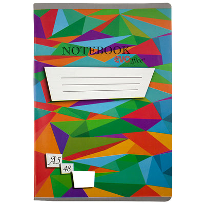 Caiet A5 48 File Coperta Policromie Velin Evoffice