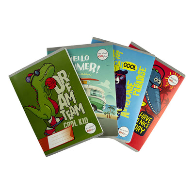 Caiet A5 48 File Coperta Policromie School Matematica Evoffice