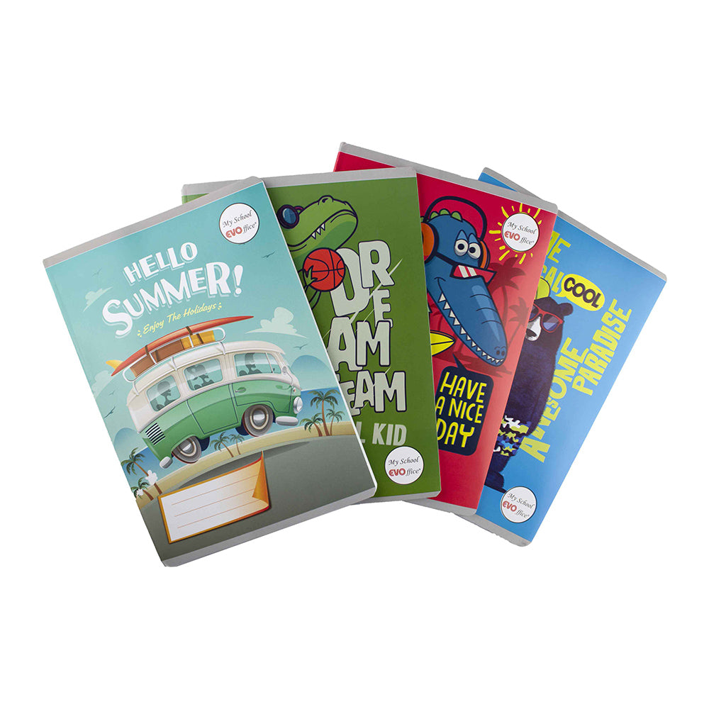 Caiet A5 48 File Coperta Policromie School Velin Evoffice