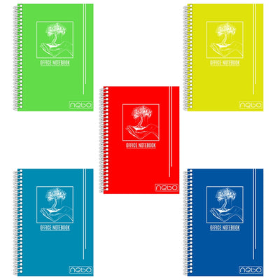 Caiet A5 80 File Ar, Coperta Pp, Cu Spira - Nebo