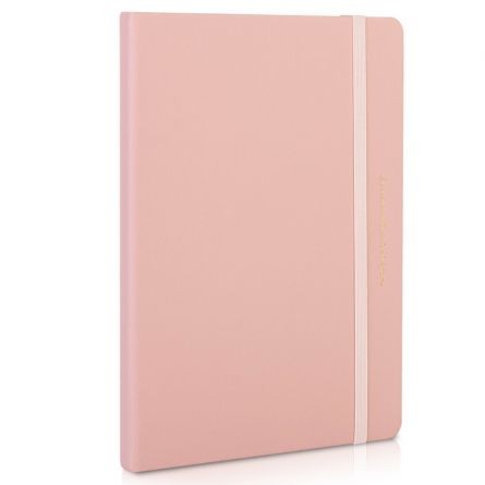 Notebook 210*143MM 96 file dictando coperta piele DELI