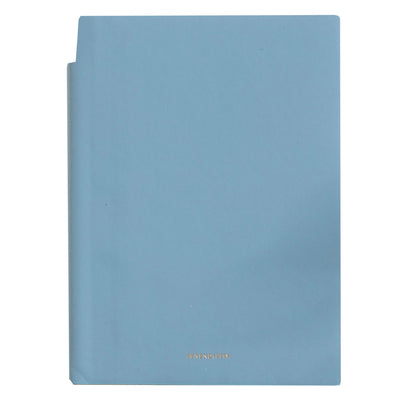 Caiet Birou A5 112 File 80G Dictando Coperta Piele Albastru N141L Deli