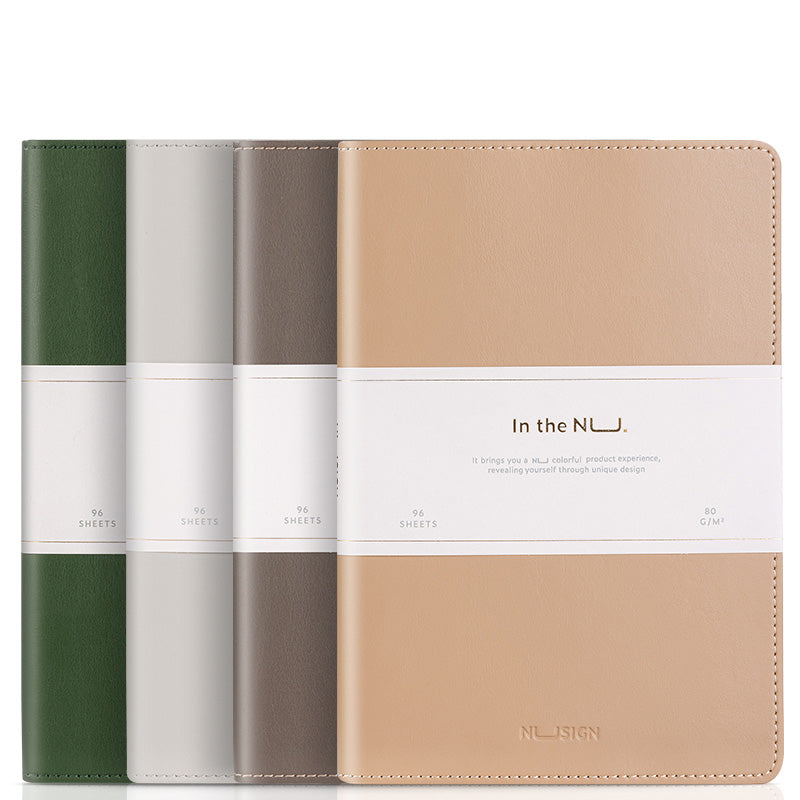 Caiet Birou A5 96 File Dictando Coperta Imitatie Piele Div Cul Deli