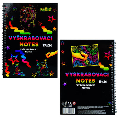 Caiet Cu Spira, Hartie Magica, 8 File