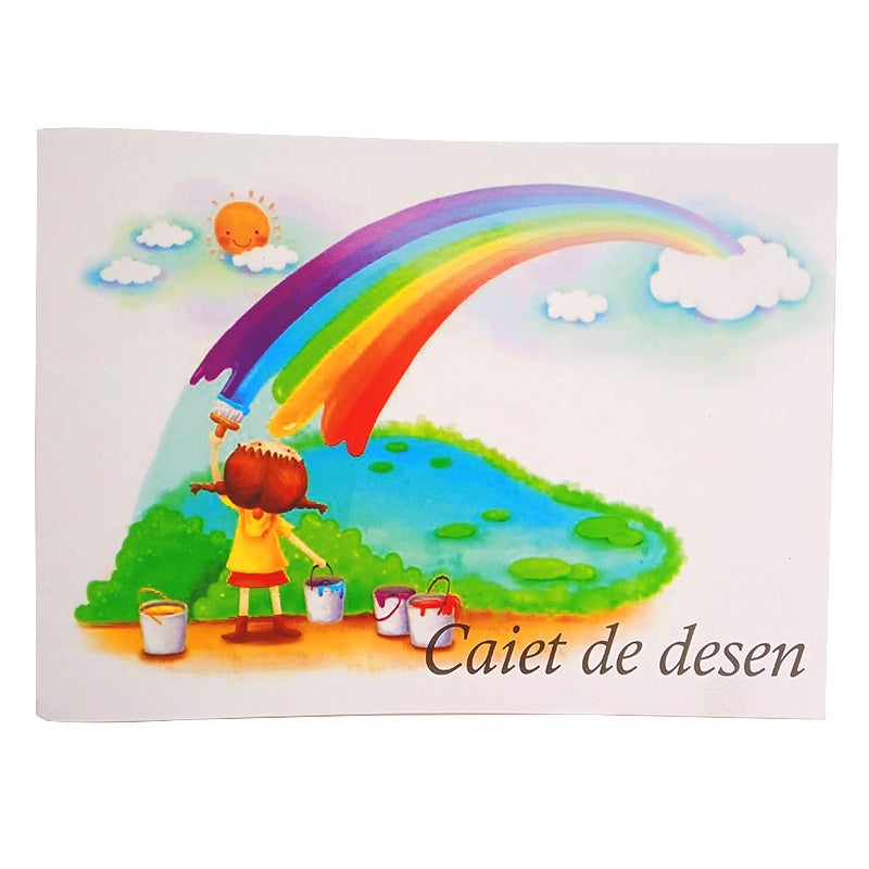 Caiet Desen 17*24 Cm ,16 File Evoffice