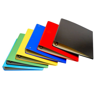 Caiet Mecanic A4, 4 Inele Rosu