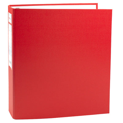 Caiet Mecanic Carton Plastifiat Rosu A4, 4 Inele Evoffice