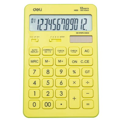 Calculator Birou 12Dig 1551 Vernil Pastel Deli