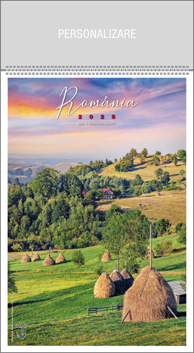 CALENDAR PERETE ROMANIA 13 FILE EGO