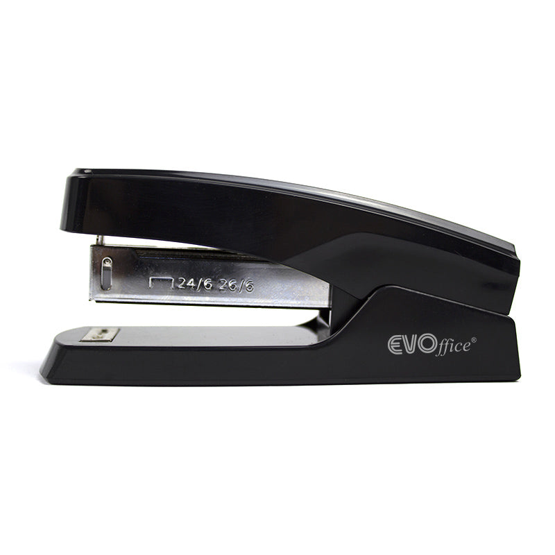 Capsator Plastic Mediu 24/6, 26/6 30 Coli Negru Evoffice