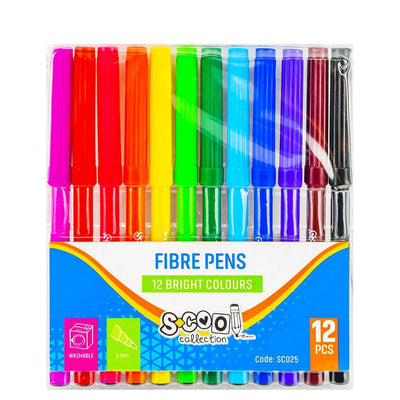 Carioca, 12 Culori/Cutie Pvc - S-Cool