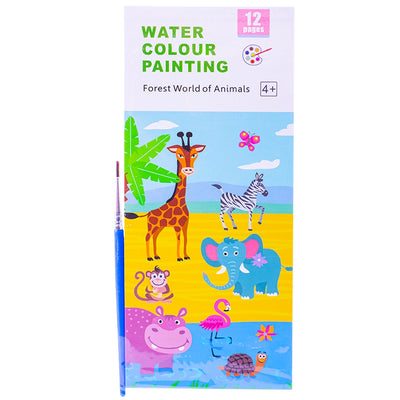 Carnetel Pentru Desen Cu Acuarele Si Pensula