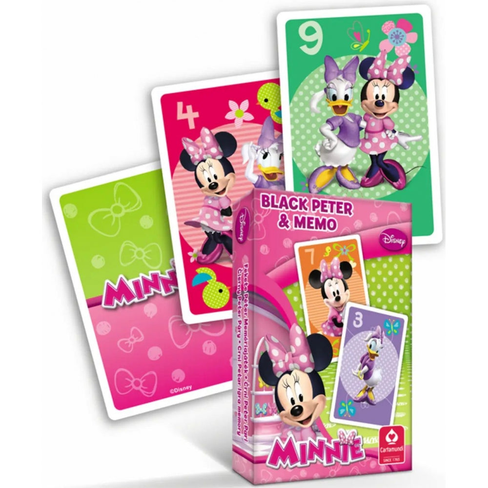 Carti de joc Minnie Mouse, 2 In 1 - CARTAMUNDI