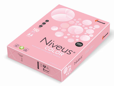 Carton Copiator A4 Roz Pal 160G 250/Top Pi25 Niveus