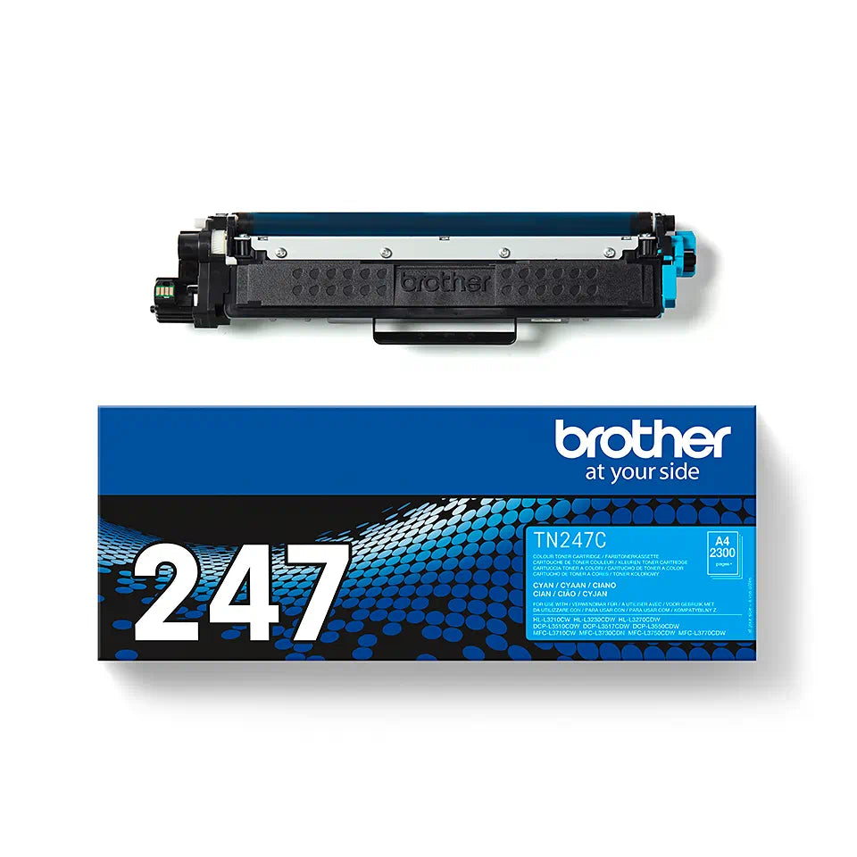 Toner Brother TN247C, cyan (albastru), original, 2300 pagini