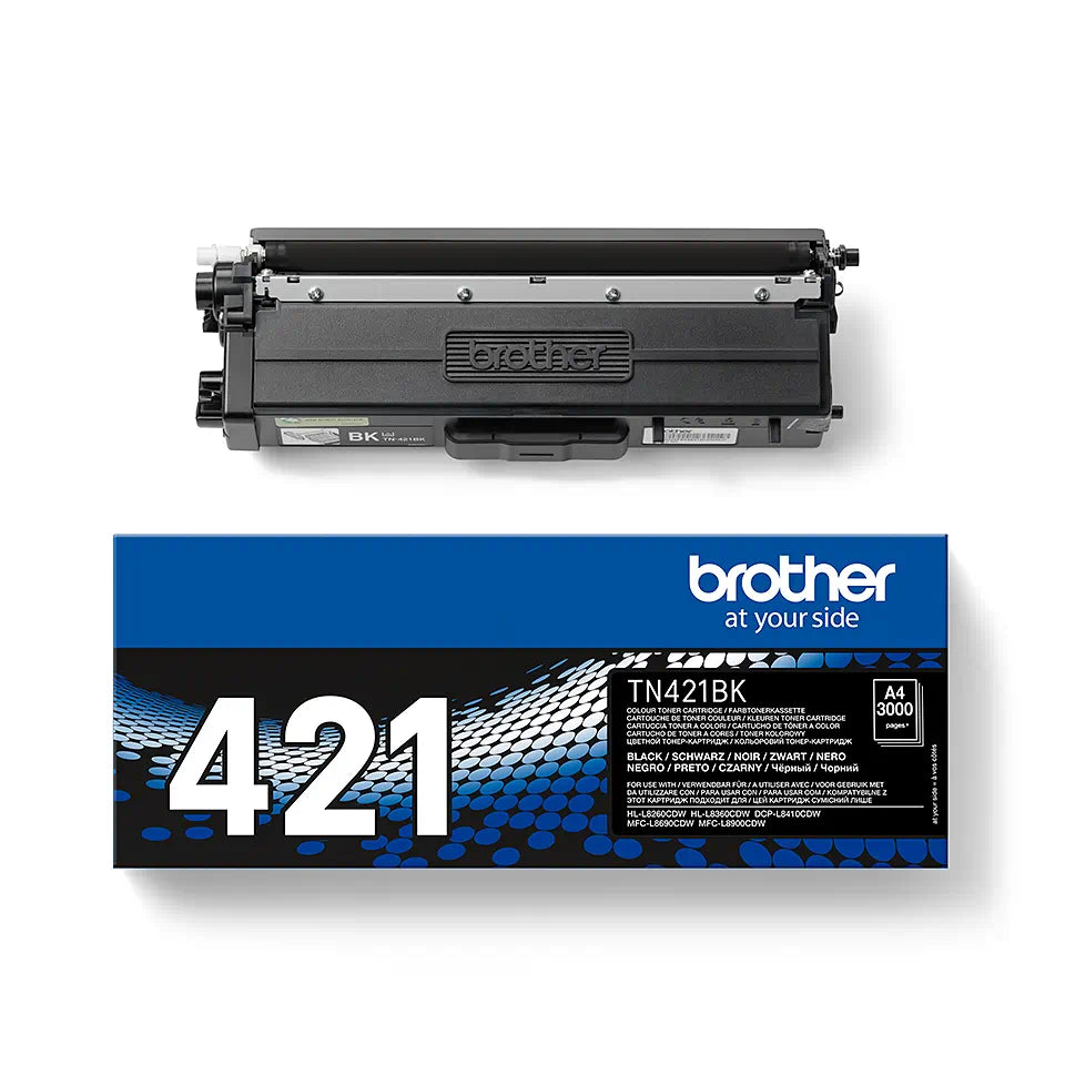 Toner Brother TN421BK, negru (black), original, 3000 pagini