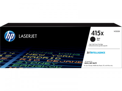 Toner HP 415X (W2030X), Oiginal, Negru (Black), 7500 pagini