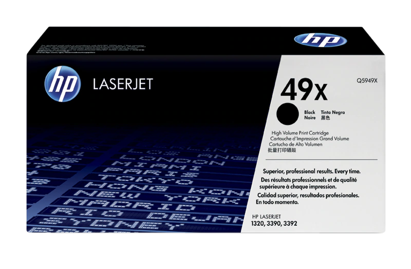 Toner HP 49X (Q5949X), negru (black), original, 6000 pagini