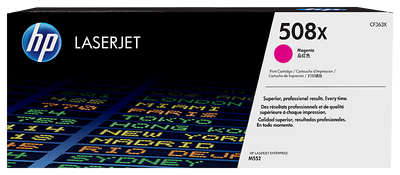 Toner HP 508X (CF363X), magenta (roz), original, 9500 pagini
