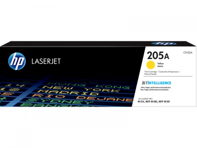 Toner HP 205A (CF532A), galben (yellow), original, 900 pagini