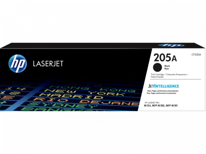 Toner HP 205A (CF530A), negru (black), original, 1100 pagini