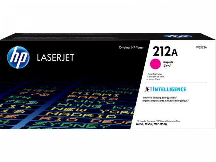Toner HP 212A (W2123A), magenta (roz), original, 4500 pagini