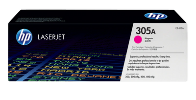Toner HP 305A (CE413A), magenta (roz), original, 2600 pagini