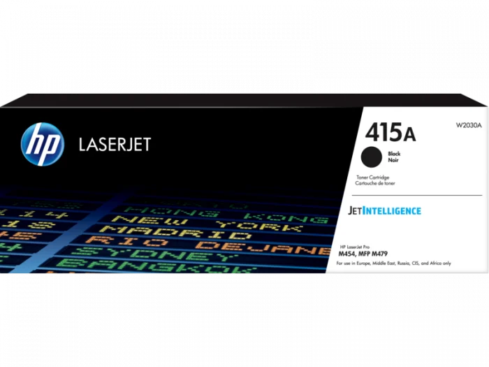 Toner HP 415A (W2030A), Negru (Black), Original, 2400 pagini