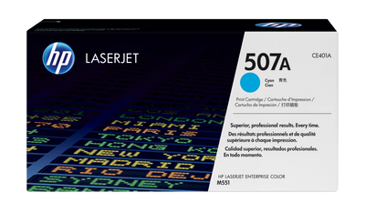 Toner HP 507A (CE401A), albastru (cyan), original, 6000 pagini