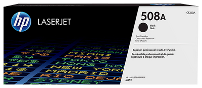 Toner HP 508A (CF360A), negru (black), original, 6000 pagini