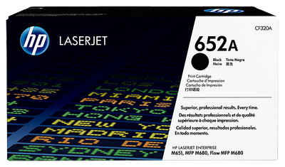 Toner HP 652A (CF320A), negru (black), original, 11.500 pagini