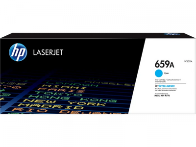 Toner HP 659A (W2011A) albastru (cyan), original, 13000 pagini