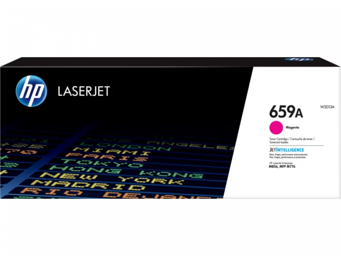 Toner HP 659A (W2013A), magenta (roz), original, 13000 pagini