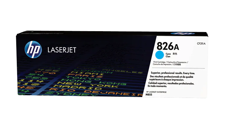 Toner HP 826A (CF311A), albastru (cyan), original, 31500 pagini