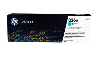 Toner HP 826A (CF311A), albastru (cyan), original, 31500 pagini