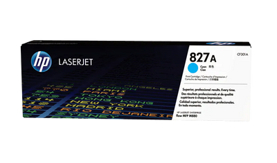 Toner HP 827A (CF301A), albastru (cyan), original, 32000 pagini