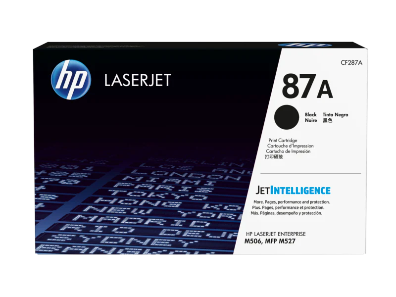 Toner original HP 87A (CF287A) negru (Black), 8550 pagini
