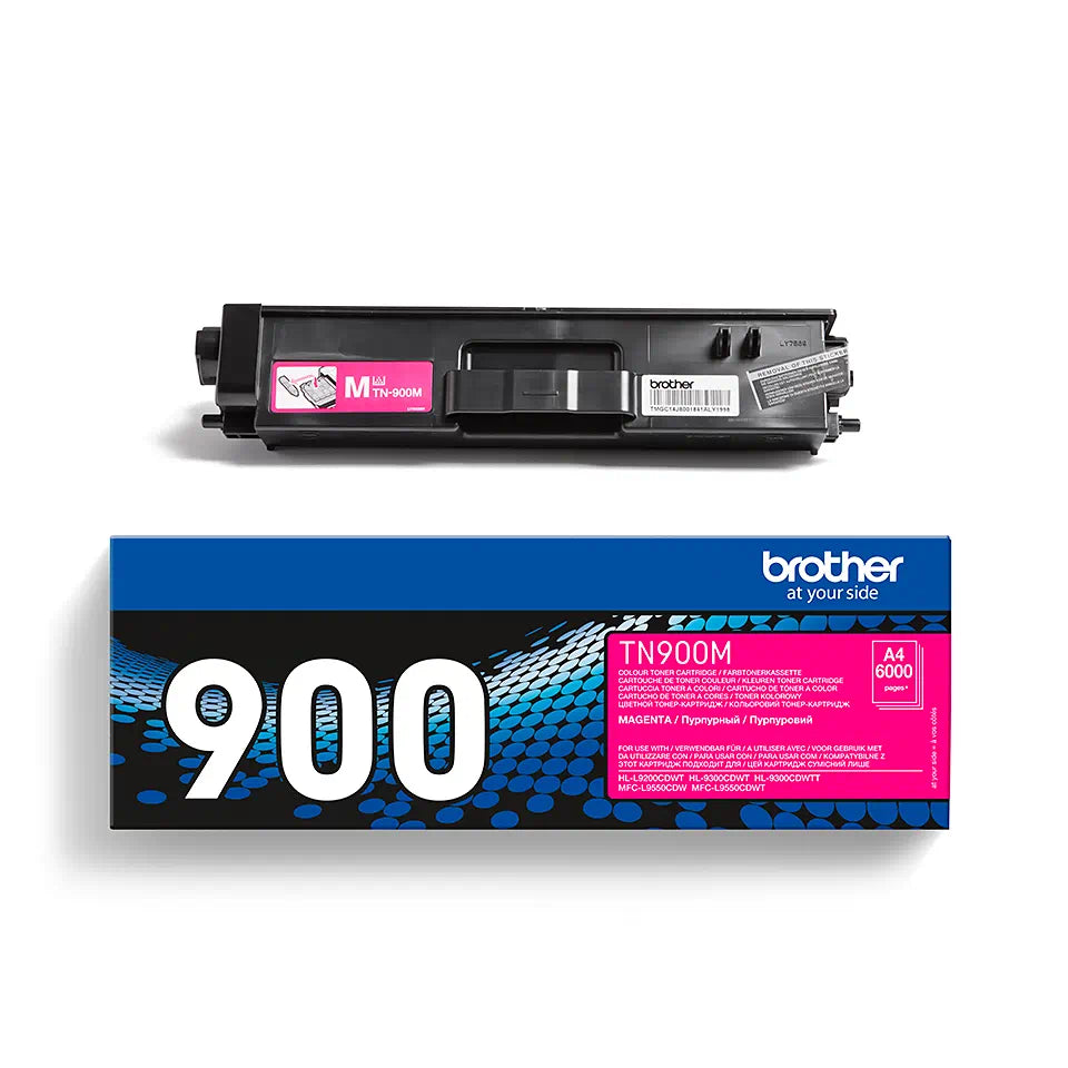Toner Brother TN900M, roz (magenta), original, 6000 pagini