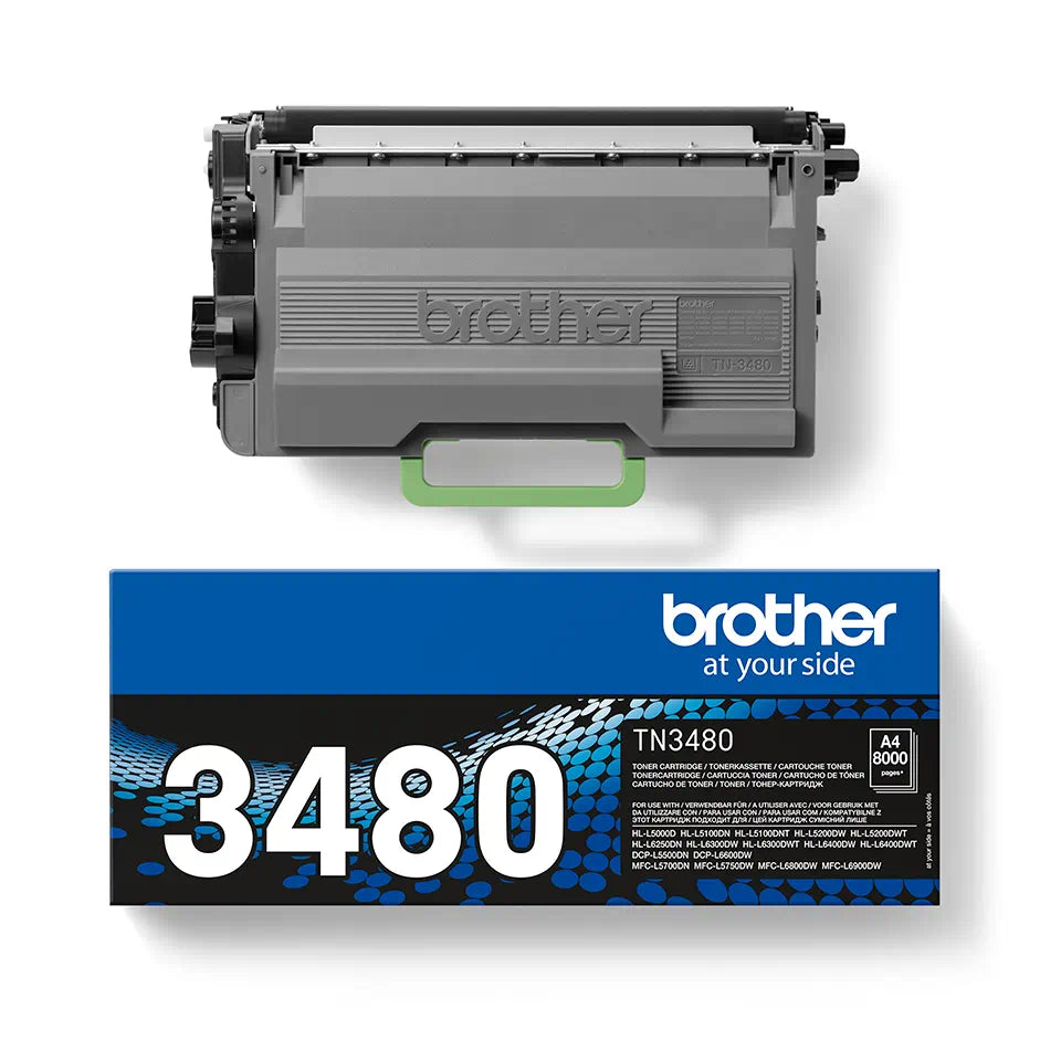 Toner Brother TN3480, negru (black), original, 8000 pagini