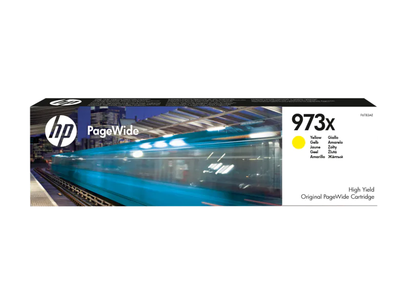 Cartus cerneala HP 973X (F6T83AE), original , galben (Yellow), 7000 pagini