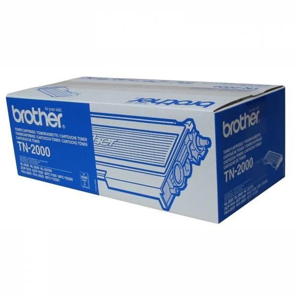 Toner Brother TN-2000, negru (Black), original, 2500 pagini
